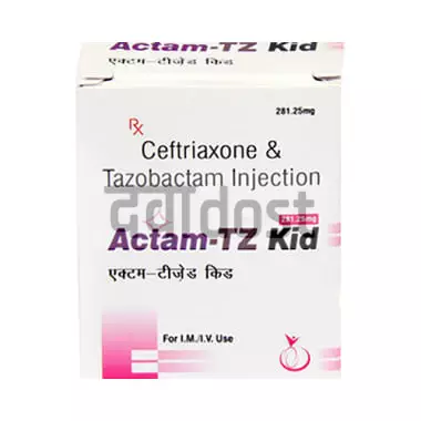 Actam-TZ Kid 281.25mg Injection