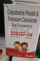 Gudcef CV 100mg/62.50mg Oral Suspension 30ml