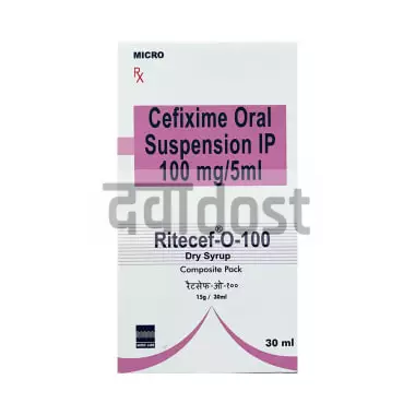 Ritecef-O 100 Dry Syrup