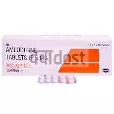 Amlopin 5mg Tablet 10s