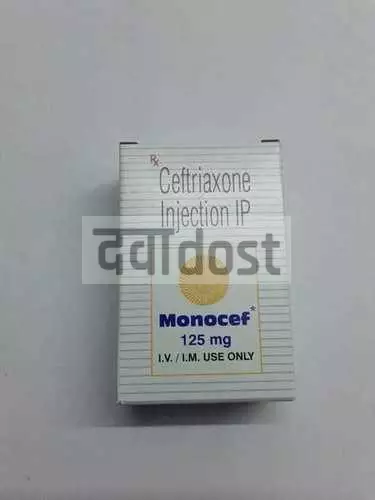 Monocef 125mg Injection 2ml