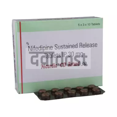 Nicardia CD Retard 30 Tablet SR