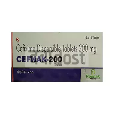 Cefnak 200 Tablet DT