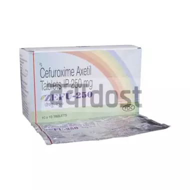 Zefu 250mg Tablet 10s