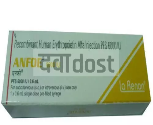 Anfoe 6000iu Prefilled Syringe 0.6ml