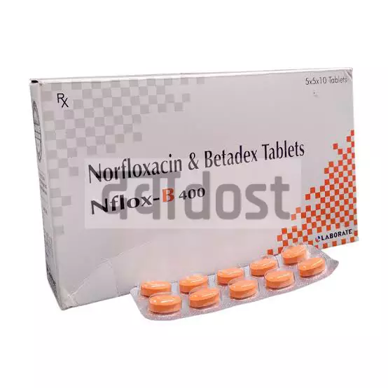 Nflox B 400mg Tablet