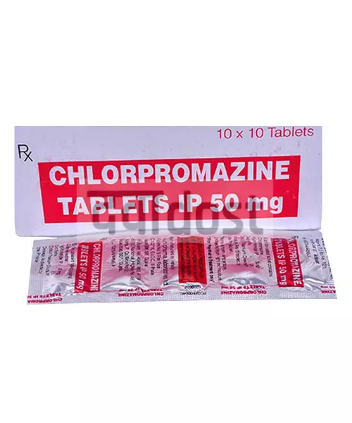 Chlorpromazine 50mg Tablet