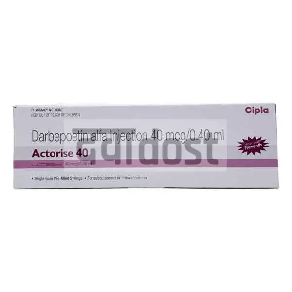 Actorise 40mcg Injection 0.4ml