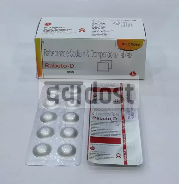 Rabeto D 10mg/20mg Tablet