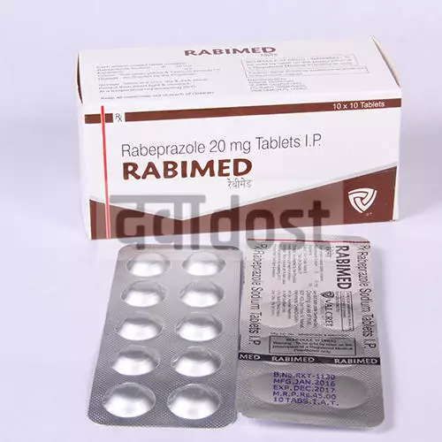 Rabimed 20mg Tablet