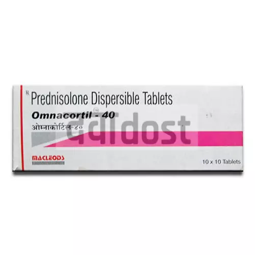 Omnacortil 40mg Tablet DT 10s