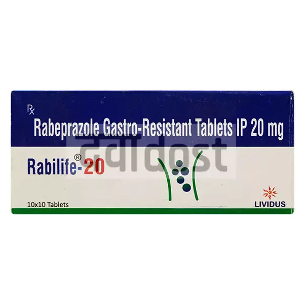 Rabilife 20mg Tablet