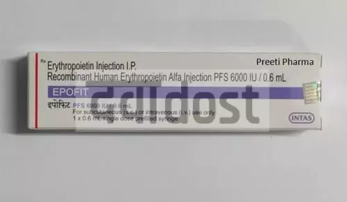 Epofit 6000IU Injection 1s