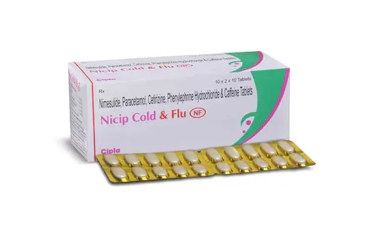 Nicip Cold &amp; Flu Tablet 10s