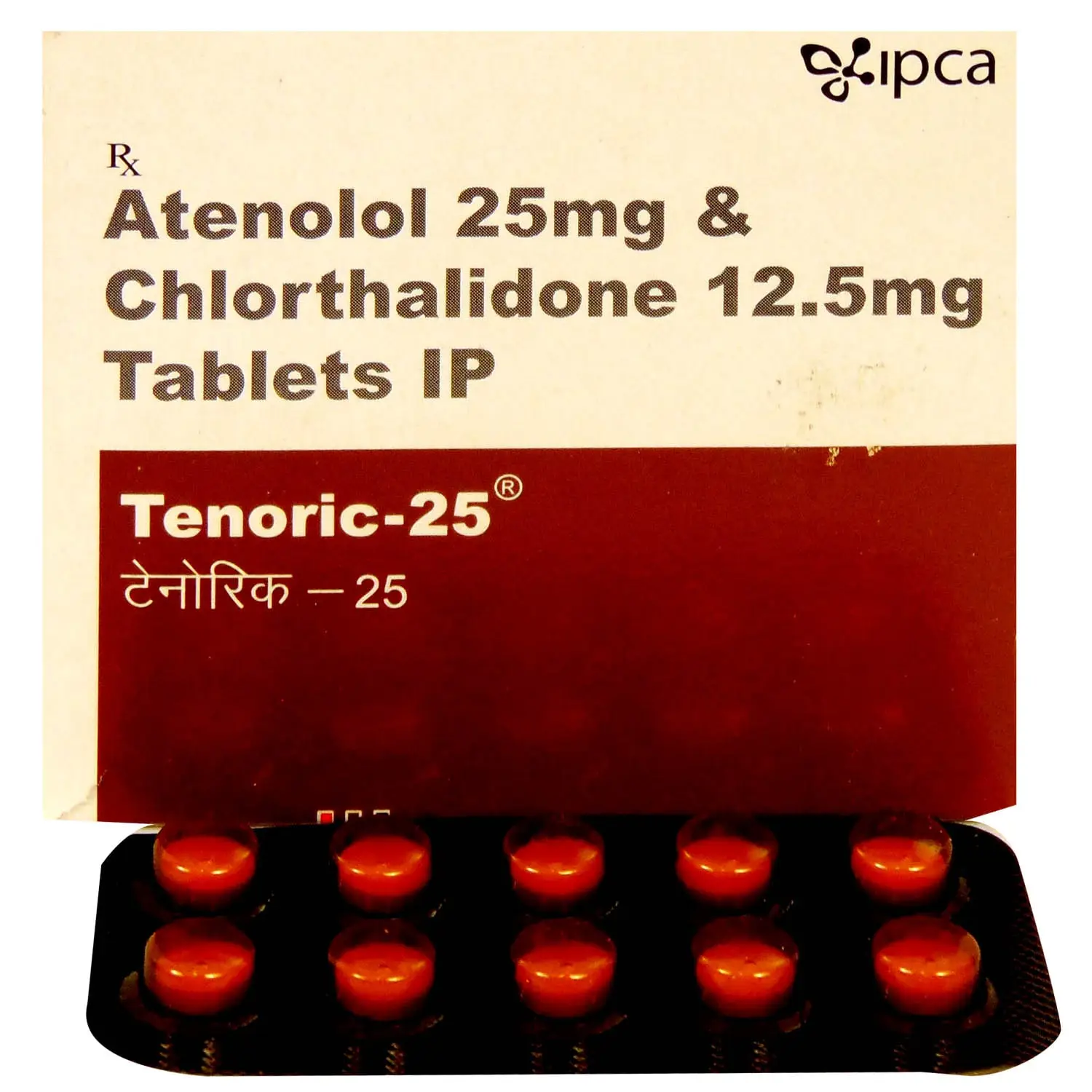 Tenoric 25mg/12.5mg Tablet 10s