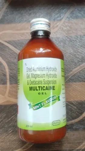 Multicaine Oral Gel Mint SF 200ml