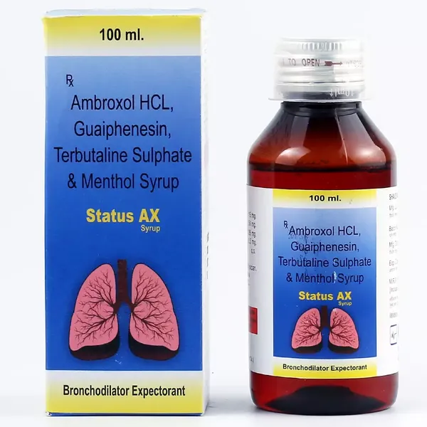 STATUS-AX COUGH SYP 100ML