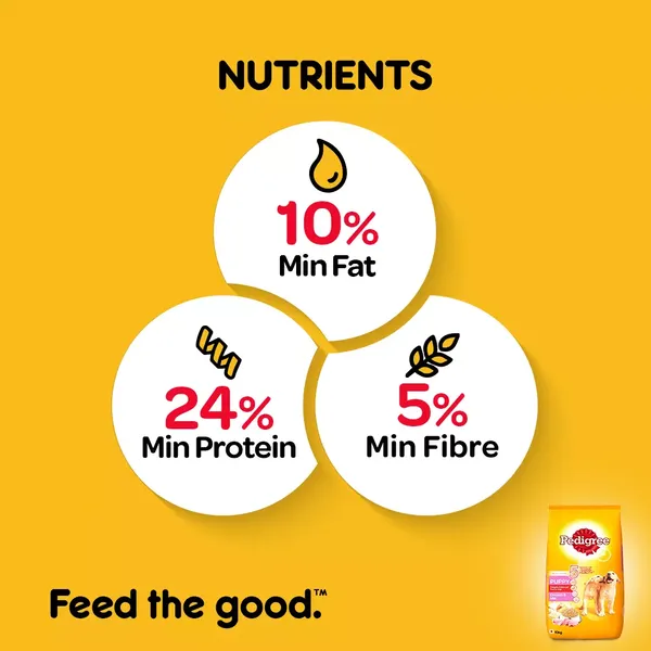 PEDIGREE DOG FOOD PUPPY CHI/MILK 10KG