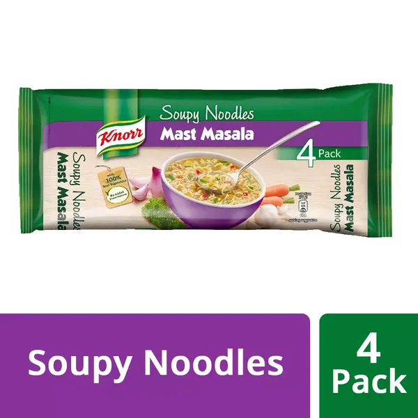 KNORR SOUPY NOODLE MASALA 280GM