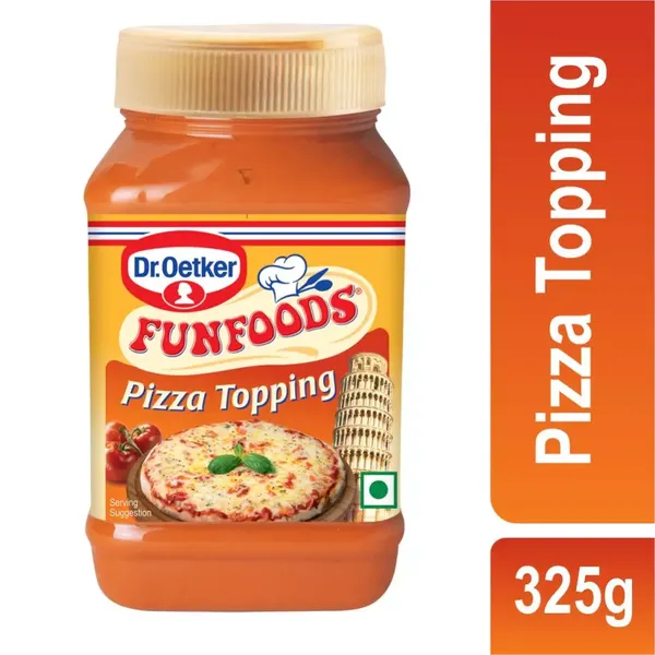 FUN FOOD TOPPING PIZZA 325GM