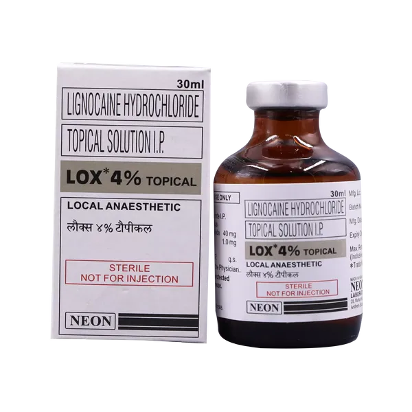 LOX 4% TROPICAL INJ 30ML VIAL