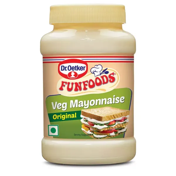 FUN FOOD MAYONNAISE VEG 250GM