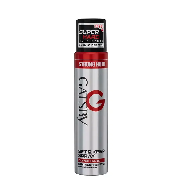 GATSBY HR/SPRAY SUPER HARD 250ML