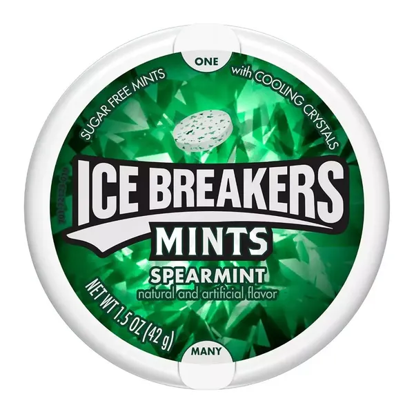 ICE BREAKERS MINTS SPEARMINT 42GM