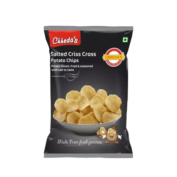 CHH CHIPS POTATO CRISSCROSS 170GM