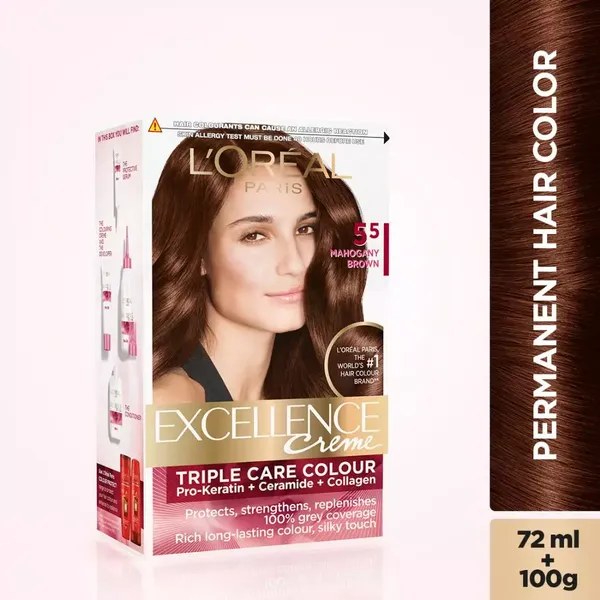 LOREAL HR/CLR EXCE MAHOGANY BRWN 5.5 1PC