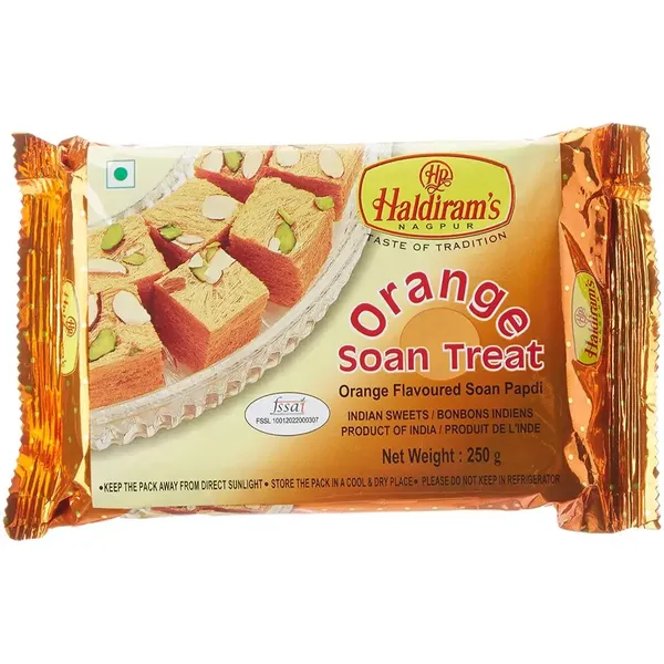 HALDIRAM ORANGE SOAN PAPADI 250GM