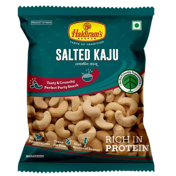 HALDIRAM  SALTED KAJU 35GM