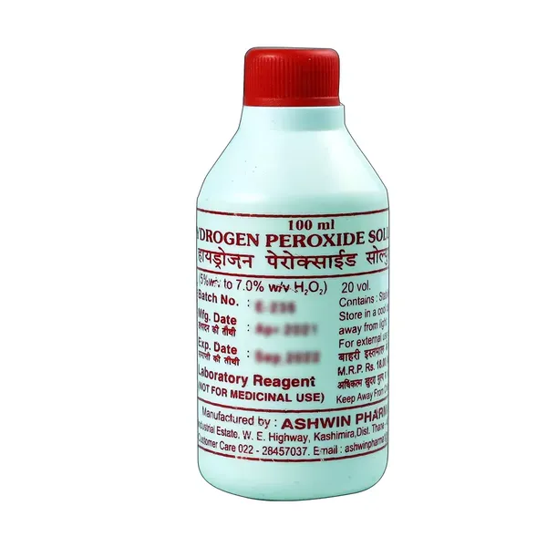 HYDROGEN PEROXIDE ASHWIN 100ML