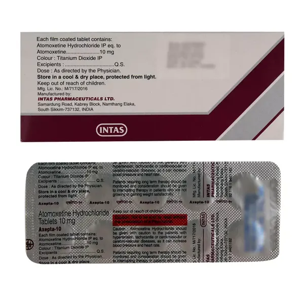 AXEPTA 10MG 10TAB