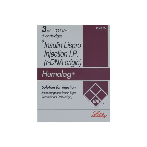 HUMALOG LISPRO CART 5X3ML