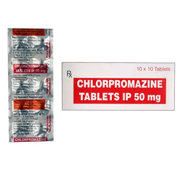 CHLORPROMAZINE 50MG 10TAB