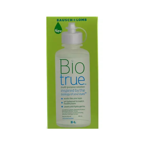 BIO TRUE LENSE/SOLU 120ML