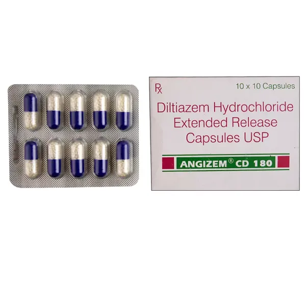 ANGIZEM-CD 180MG 10CAP