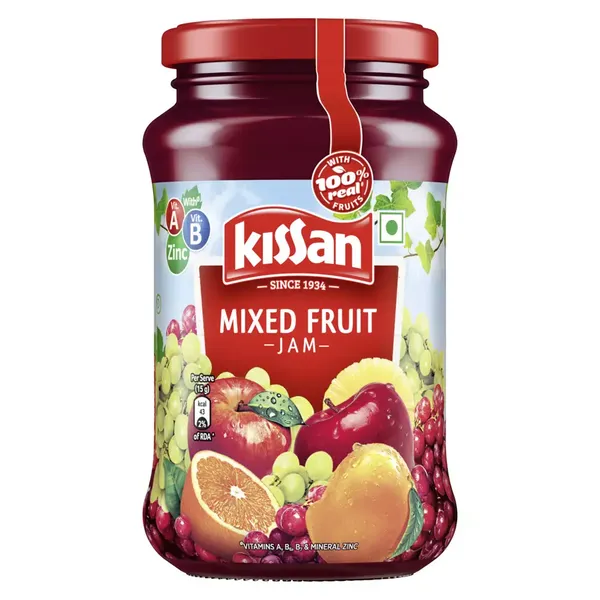 KISS JAM MIX FRUIT 500GM