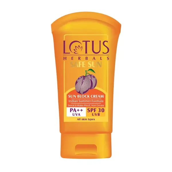 LOTUS B/CRM SPF30 SUNBLOCK 100GM