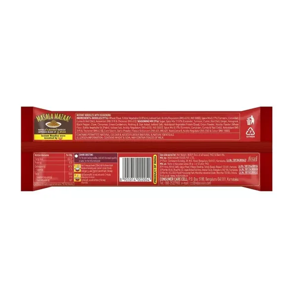 TOP RAMEN NOODLE MASALA 480GM