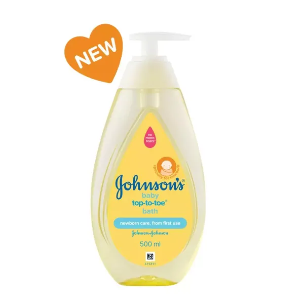 JJ BABY B/WASH TOP/TOE 500ML