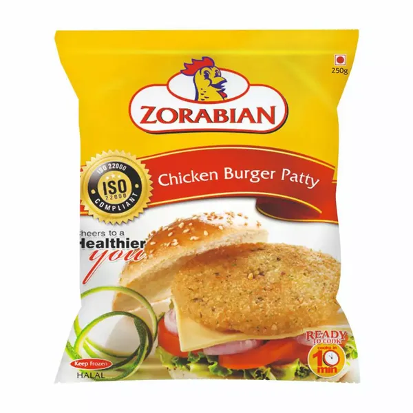 ZORABIAN CHI BURGER PATTY 250GM