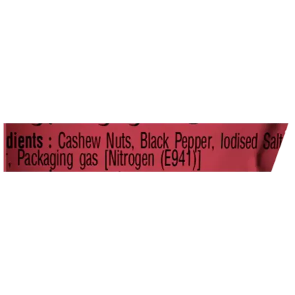 TONG CASHEWS BLACK PEPPER 35GM