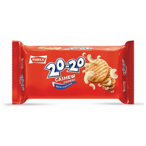 PARLE BISC 20-20 CASHEW COOKIES 200GM