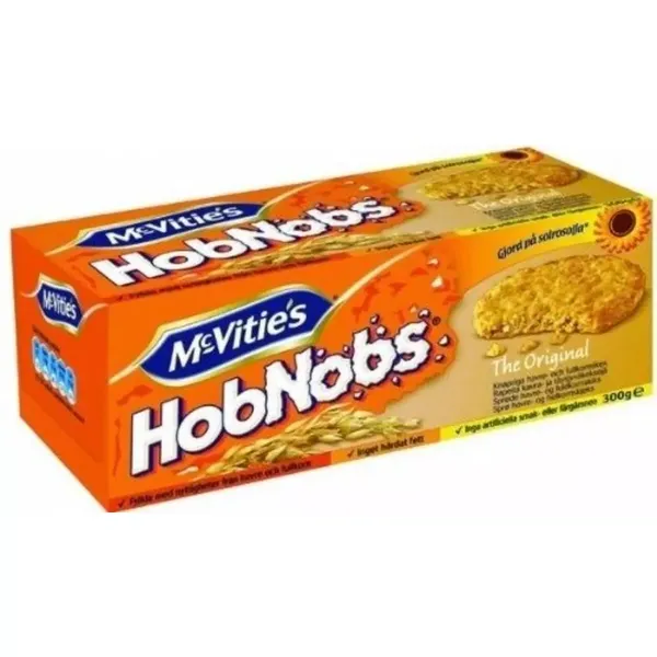 MCVITIES BISC HOBNOBS ORIGINAL 300GM