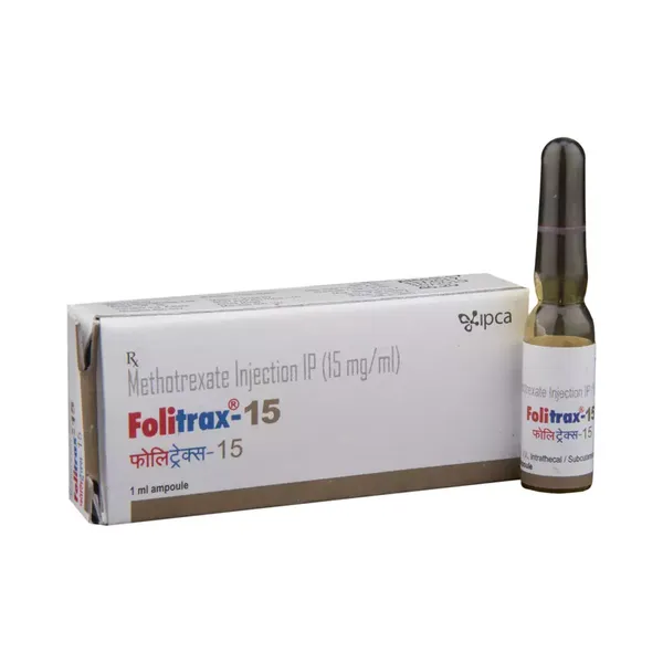 FOLITRAX 15GM INJ 15ML AMP