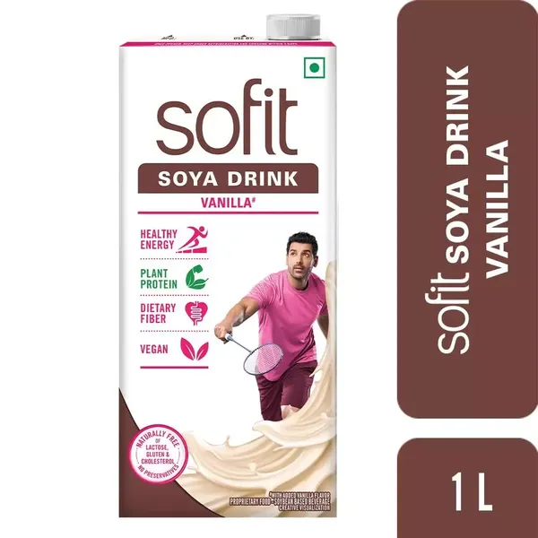 SOFIT SOYA MILK VANILLA 1LTR