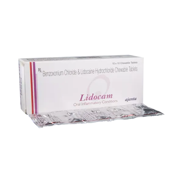 LIDOCAM CHEW 10TAB ##
