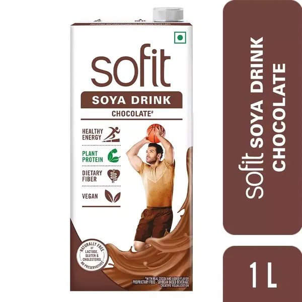 SOFIT SOYA MILK CHOC 1LTR